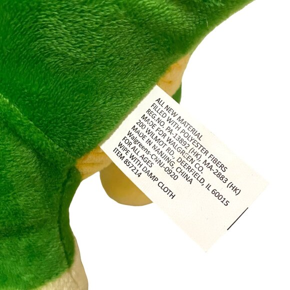 Walgreens Triceratops Dinosaur Valentine Plush 14" Love Friendship Big Eyes - Picture 7 of 8